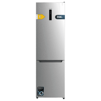 Frigorífico combi Bolero CoolMarket Combi 356 Inox E de Cecotec