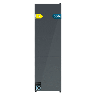 Frigorífico combi Bolero CoolMarket Combi 356i Grey Glass D de Cecotec