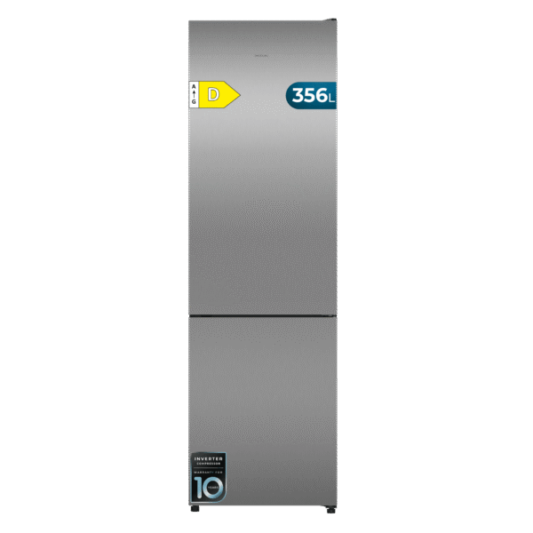 Frigorífico combi Bolero CoolMarket Combi 356i Inox D de Cecotec