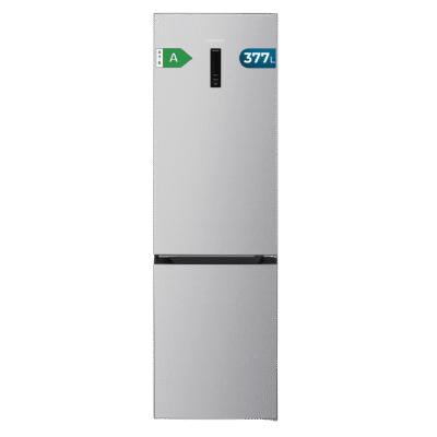 Frigorífico combi Bolero CoolMarket Combi 377 Inox A de Cecotec