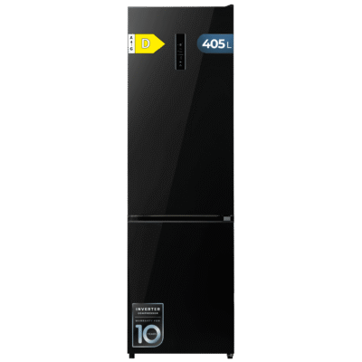 Frigorífico combi Bolero CoolMarket Combi 405 MC Elite Black Glass D de Cecotec
