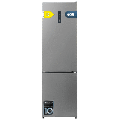 Frigorífico combi Bolero CoolMarket Combi 405 MC Inox D de Cecotec