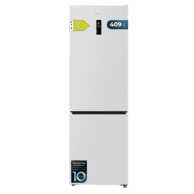 Frigorífico combi Bolero CoolMarket Combi 409 White C de Cecotec