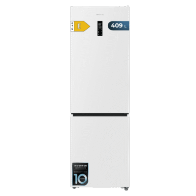 Frigorífico combi Bolero CoolMarket Combi 409 White E de Cecotec