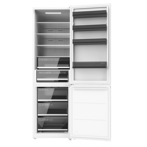 Imagen 3 Frigorífico combi Bolero CoolMarket Combi 409 White E de Cecotec