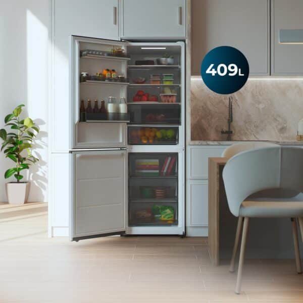 Imagen 8 Frigorífico combi Bolero CoolMarket Combi 409 White E de Cecotec