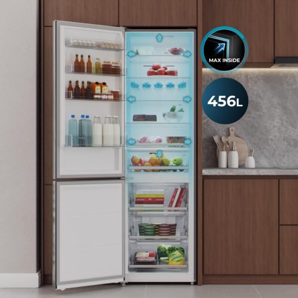 Imagen 7 Frigorífico combi Bolero CoolMarket Combi 456 Dark E de Cecotec