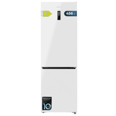 Frigorífico combi Bolero CoolMarket Combi 456 White C de Cecotec