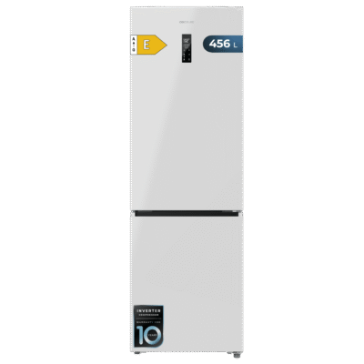 Frigorífico combi Bolero CoolMarket Combi 456 White E de Cecotec