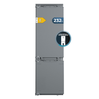 Frigorífico combi Bolero CoolMarket Combi BI-D MC 232 Grey E de Cecotec