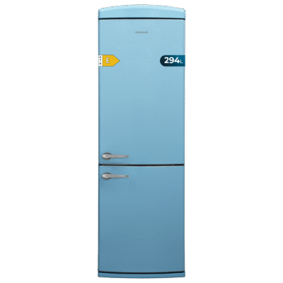 Frigorífico combi Bolero CoolMarket Combi Origin 294+ Blue E de Cecotec