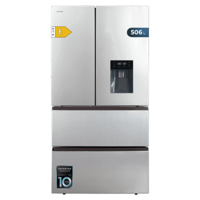 Frigorífico Bolero CoolMarket FD 510 WD Inox Total E de Cecotec