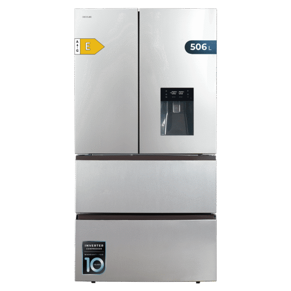 Frigorífico Bolero CoolMarket FD 510 WD Inox Total E de Cecotec
