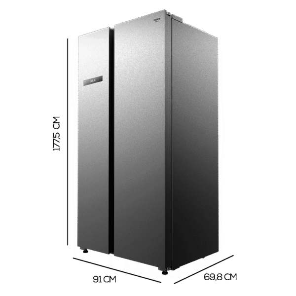 Imagen 4 Frigorífico Bolero CoolMarket SBS 592 Inox de Cecotec