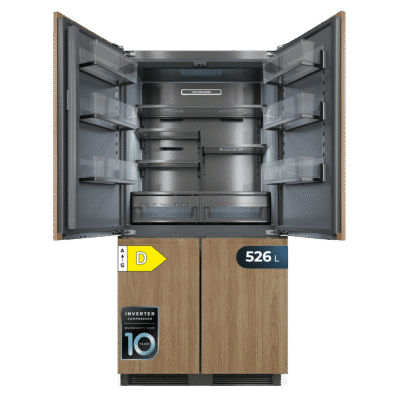 Frigorífico Bolero CoolSilver 4D BI 526 Elite D de Cecotec