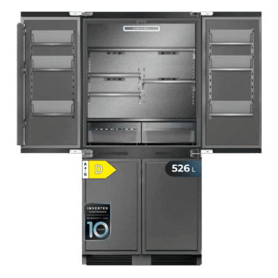 Frigorífico Bolero CoolSilver 4D BI 526 Select D de Cecotec