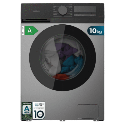 Lavadora Bolero DressCode 10450 Inverter Steel de Cecotec