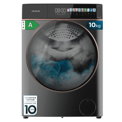 Lavadora Bolero DressCode 10900 Autodose Inverter FullColor Steel A de Cecotec