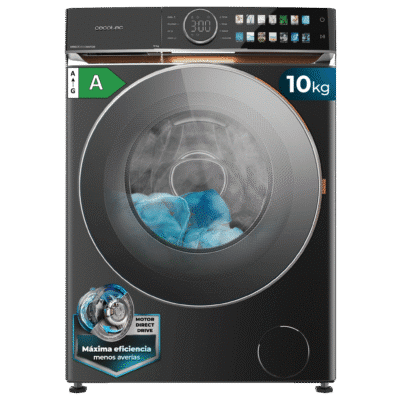 Lavadora Bolero DressCode 10980 Direct Drive Steel A de Cecotec