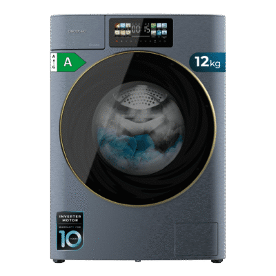 Lavadora Bolero DressCode 12950 Autodose Direct Drive 3D Titanium de Cecotec