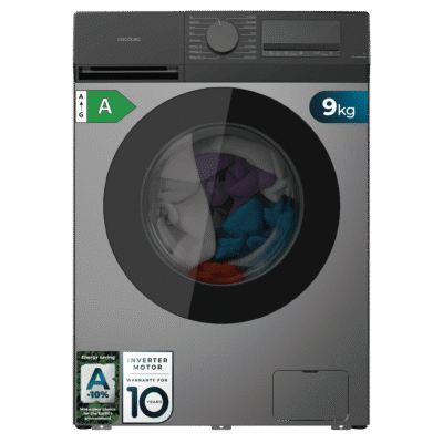 Lavadora Bolero DressCode 9450 Inverter Steel de Cecotec