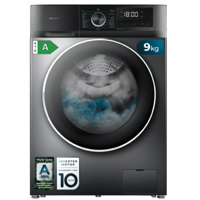 Lavadora Bolero DressCode 9500 Inverter Steel A de Cecotec