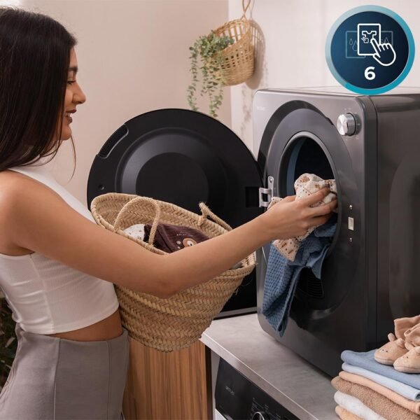 Imagen 7 Mini secadora Bolero DressCode Dry 3150V Dark de Cecotec