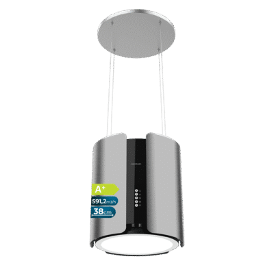 Campana extractora Bolero Flux CRE 385500 Inox A+ de Cecotec