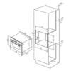 Imagen 6 Horno integrable Bolero Hexa AF314510 Glass Black A de Cecotec