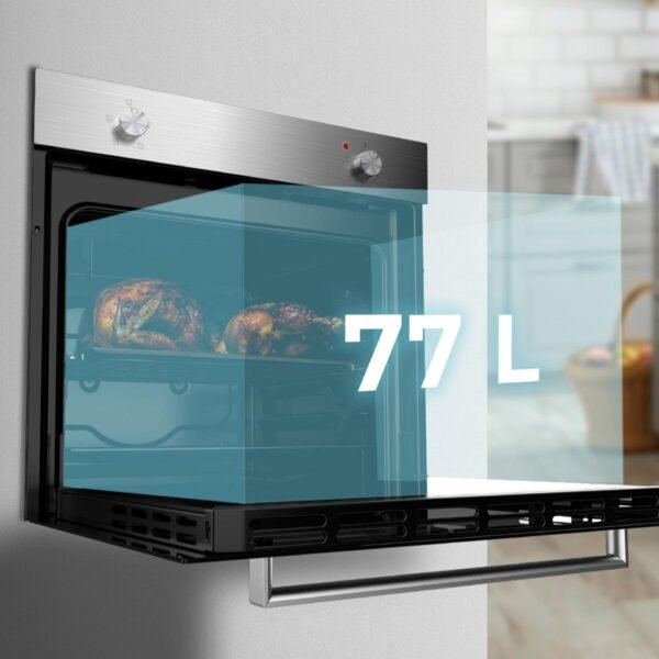 Imagen 6 Horno integrable Bolero Hexa C126000 Inox A de Cecotec
