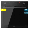 Horno integrable Bolero Hexa C126001 Glass Black A de Cecotec