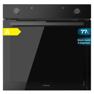 Horno integrable Bolero Hexa C126001 Glass Black A de Cecotec