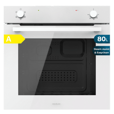 Horno integrable Bolero Hexa C126410 Glass White A de Cecotec