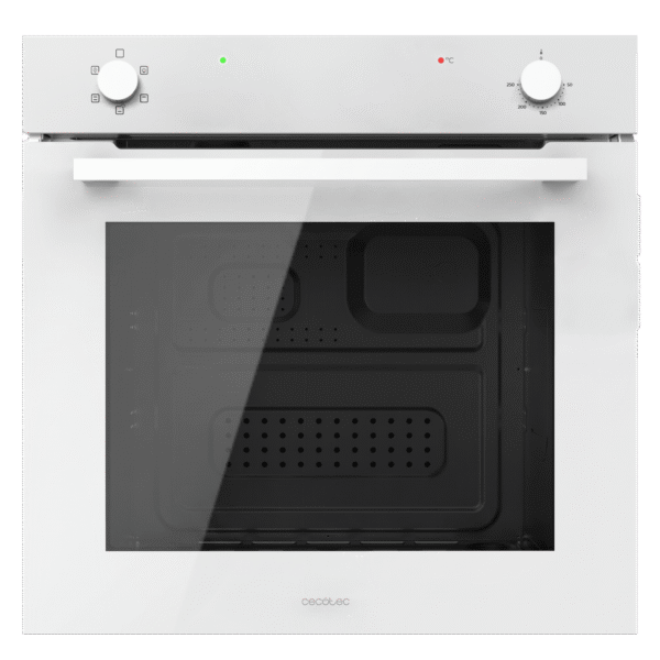 Imagen 2 Horno integrable Bolero Hexa C126410 Glass White A de Cecotec