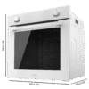 Imagen 3 Horno integrable Bolero Hexa C126410 Glass White A de Cecotec