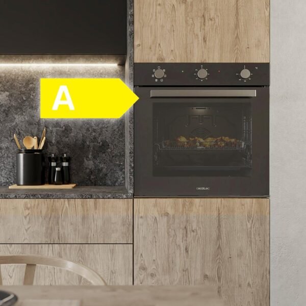 Imagen 6 Horno integrable Bolero Hexa M236000 Glass Black Time A de Cecotec