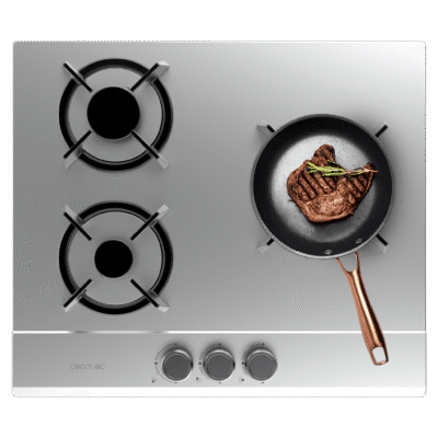 Placa de gas Bolero Squad GN 3200S Inox de Cecotec