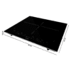 Imagen 2 Placa de inducción Bolero Squad I 4700 TitanicZone ShieldGlass de Cecotec