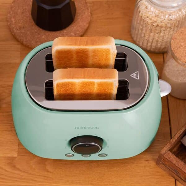 Imagen 3 Tostadora ClassicToast 8000 Blue Double de Cecotec