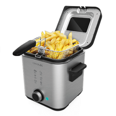 Freidora CleanFry Advance 1500 Inox de Cecotec
