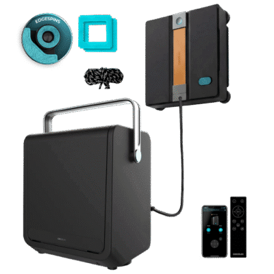 Robot limpiacristales Conga Windroid W100 Station de Cecotec