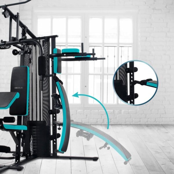 Imagen 6 Multiestación Drumfit HomeGym 2000 Double de Cecotec