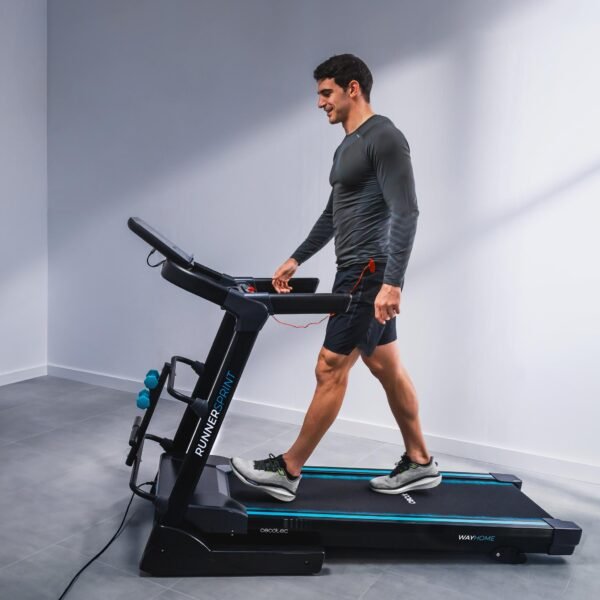 Imagen 2 Cinta de correr Drumfit WayHome 1800 Runner Sprint de Cecotec