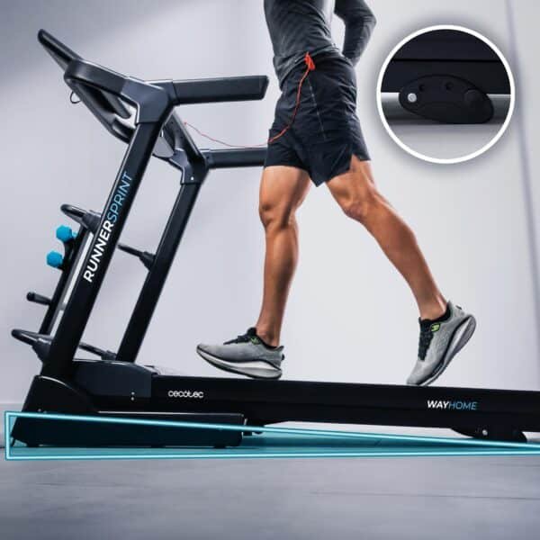 Imagen 7 Cinta de correr Drumfit WayHome 1800 Runner Sprint de Cecotec