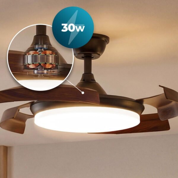 Imagen 6 Ventilador de techo EnergySilence Aero 4500 Puzzle Invisible Silver de Cecotec