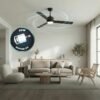 Imagen 5 Ventilador de techo EnergySilence Aero 452 QuickSnap Black de Cecotec