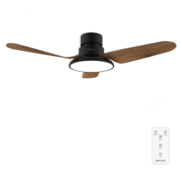 Ventilador de techo EnergySilence Aero 5200 Light DarkWood de Cecotec