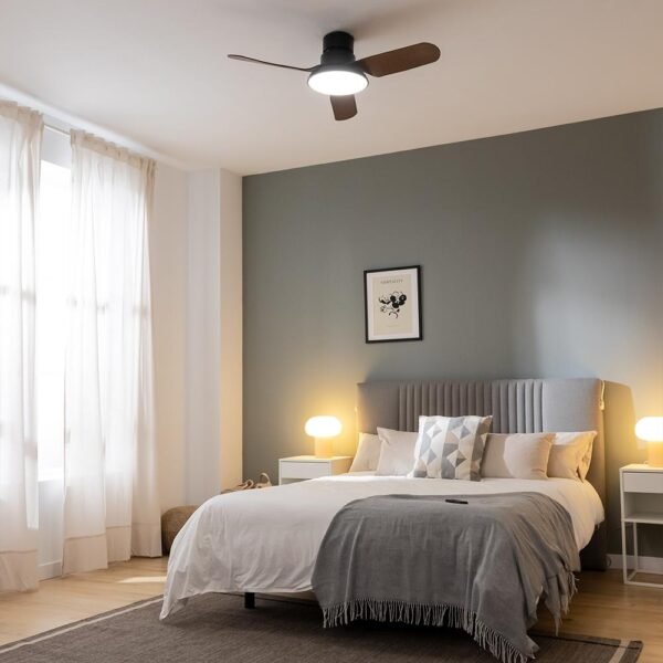 Imagen 4 Ventilador de techo EnergySilence Aero 5200 Light DarkWood de Cecotec