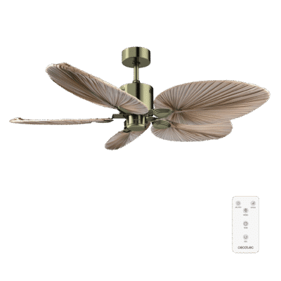 Ventilador de techo EnergySilence Aero 5200 Natural Palm de Cecotec