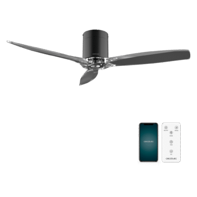 Ventilador de techo EnergySilence Aero 5285 BlackTransparent de Cecotec